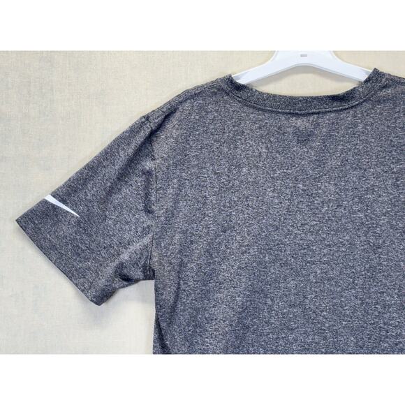 Nike 3 Brand Dri-Fit T-shirt Youth Large Gray Yellow - Picture 12 of 16